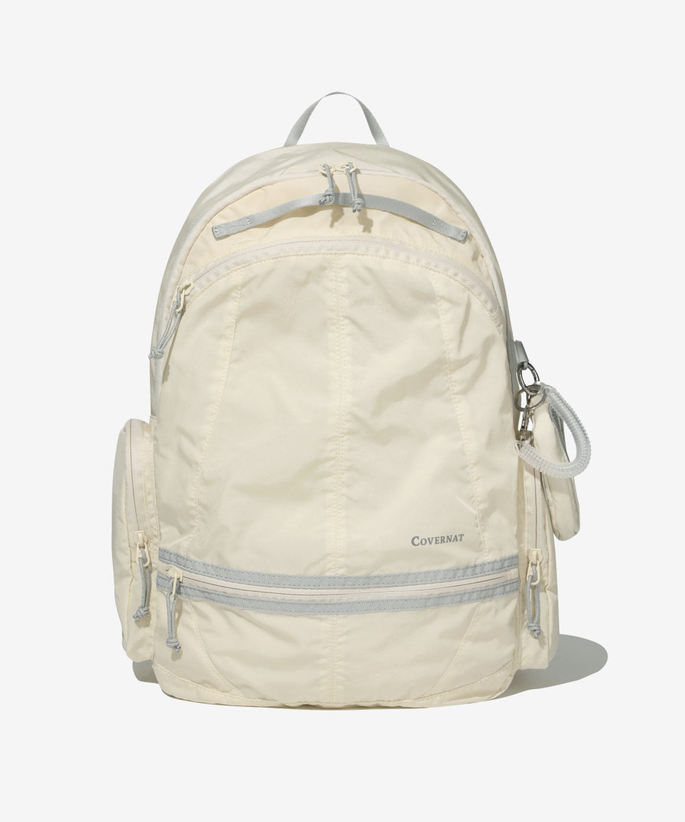 Covernat [worn by Choi Yun-ji] Light Nylon Backpack Ivory