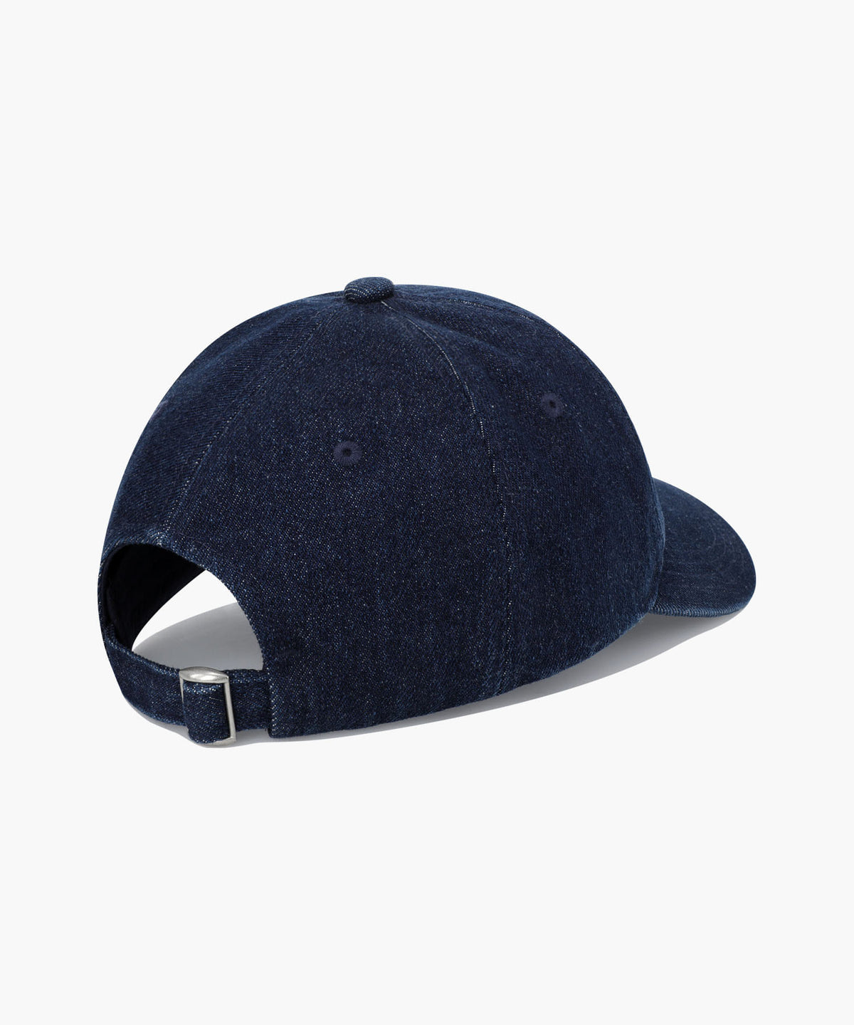 MARITHE DENIM WASHING REGULAR LOGO BALL CAP indigo