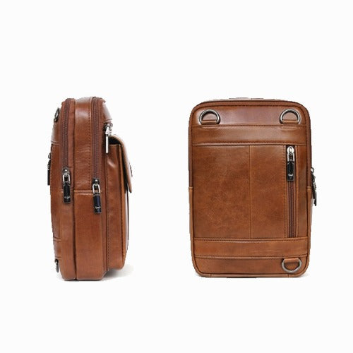 Bagstay BM7504 Natural Leather Daily Crossbody Bag