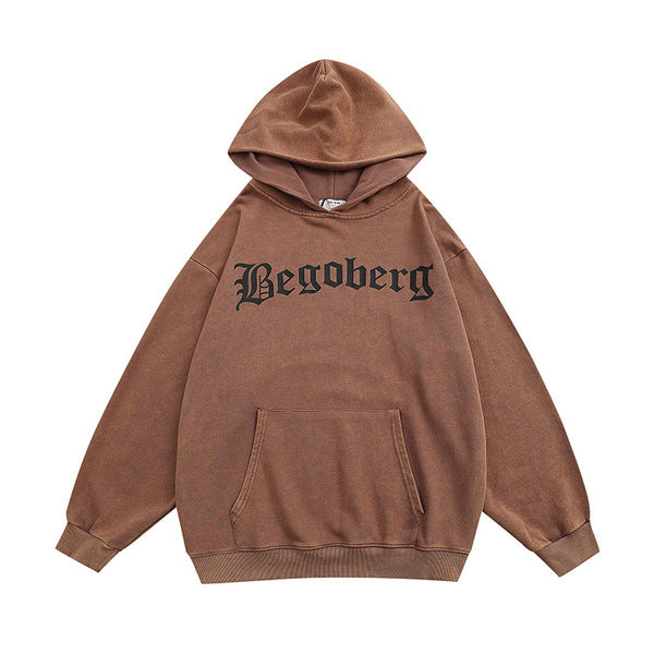 Gababa [Best seller] Unisex Oversized Hoodie with Back Cross Embroidery G77390
