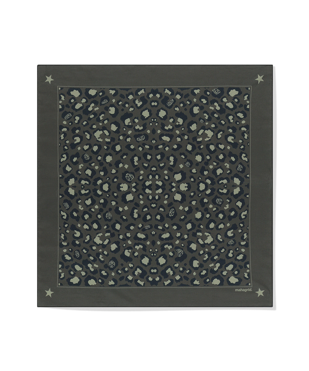 MAHAGRID ECLIPSE LEOPARD BANDANA [BROWN]