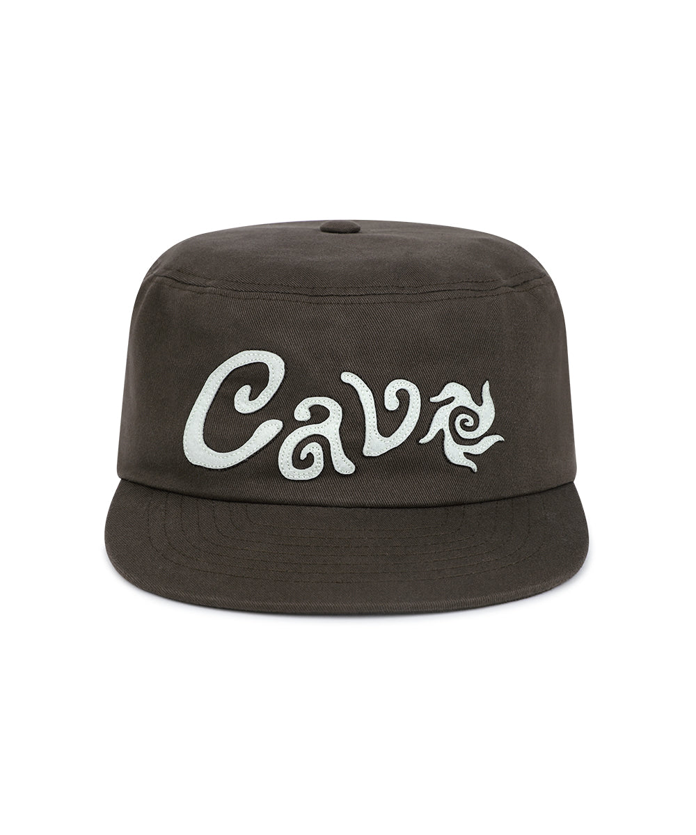 MAHAGRID CAVE PILLBOX CAP[BROWN]