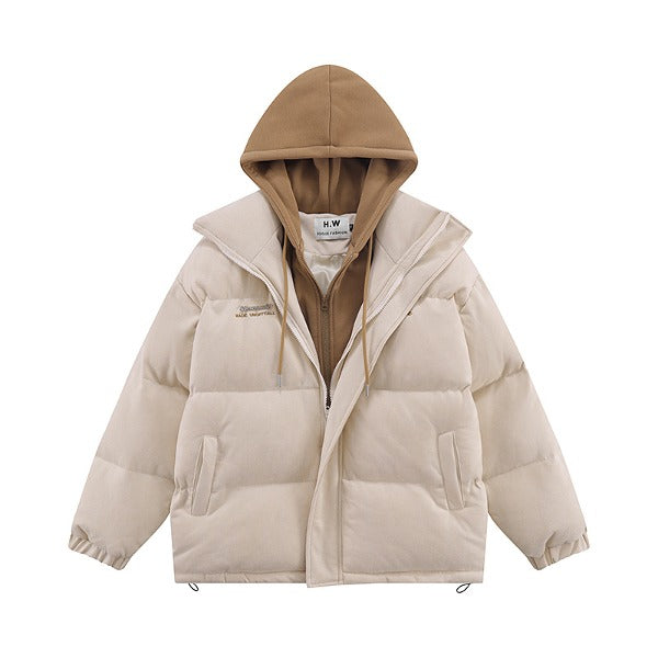 Gababa (Special Offer) Casual Oversized Hood Padded Jumper G78045 (Plus Size S~XL)