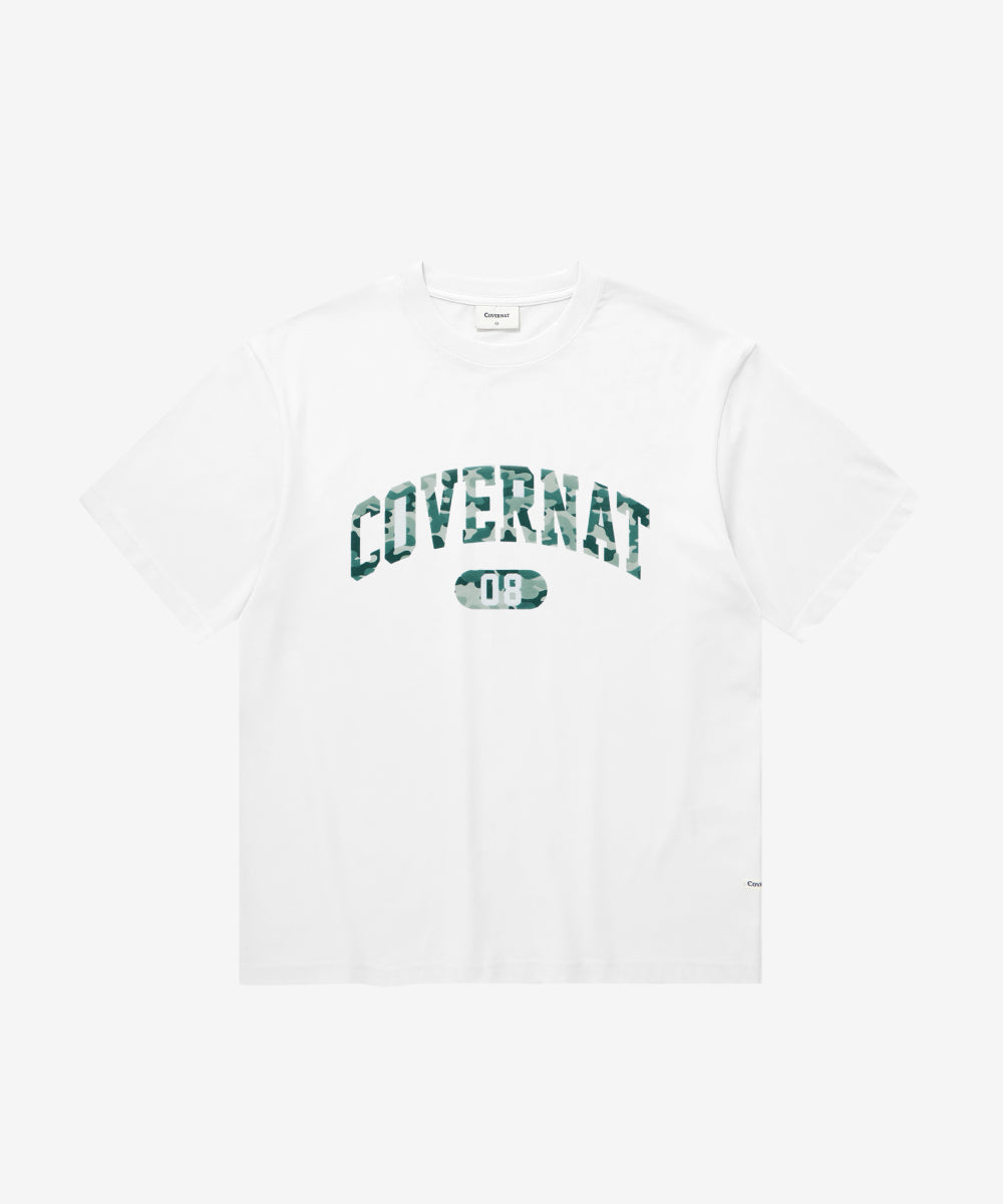 Covernat Arch 08 Logo T-shirt Turquoise