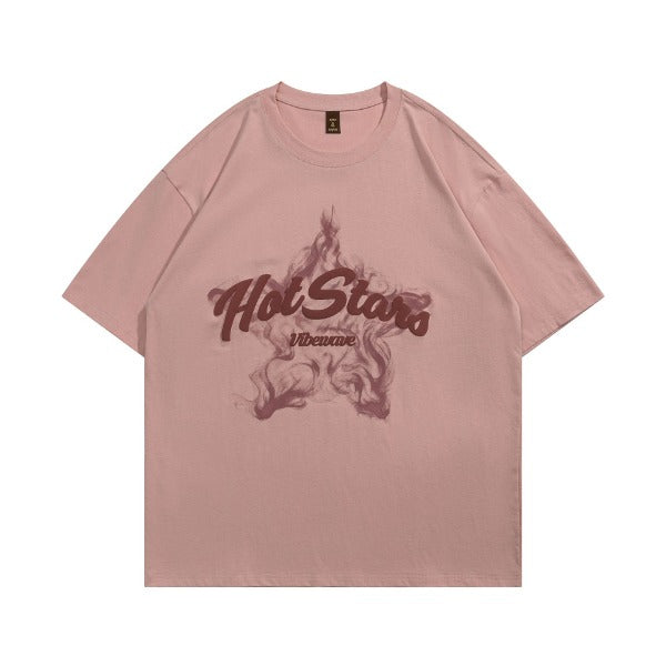 Gababa Unisex Smoky Star Short-Sleeve T-shirt G77035