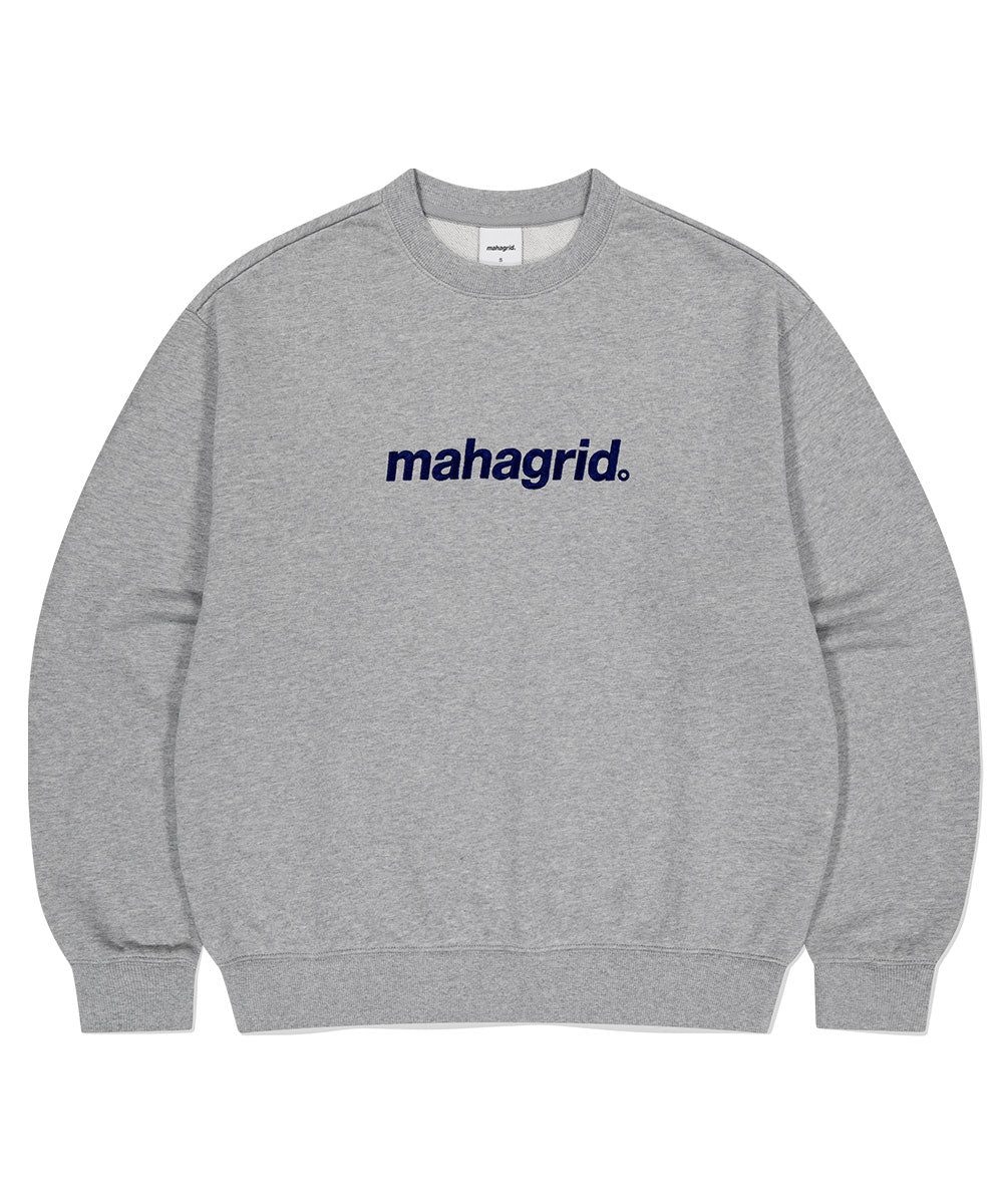 MAHAGRID BASIC LOGO SWEATSHIRT [GREY]