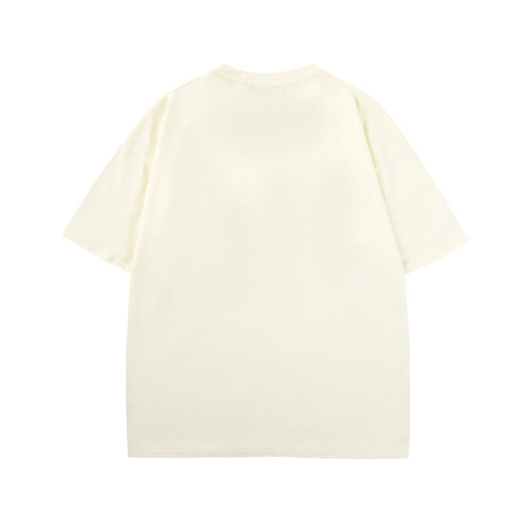 Gababa Neon Point Flower Logo Short-Sleeve T-shirt G76986
