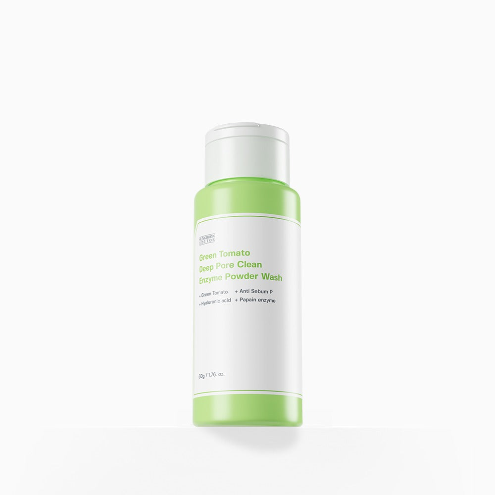 SUNGBOON EDITOR Green Tomato Deep Pore Clean Enzyme Powder Wash