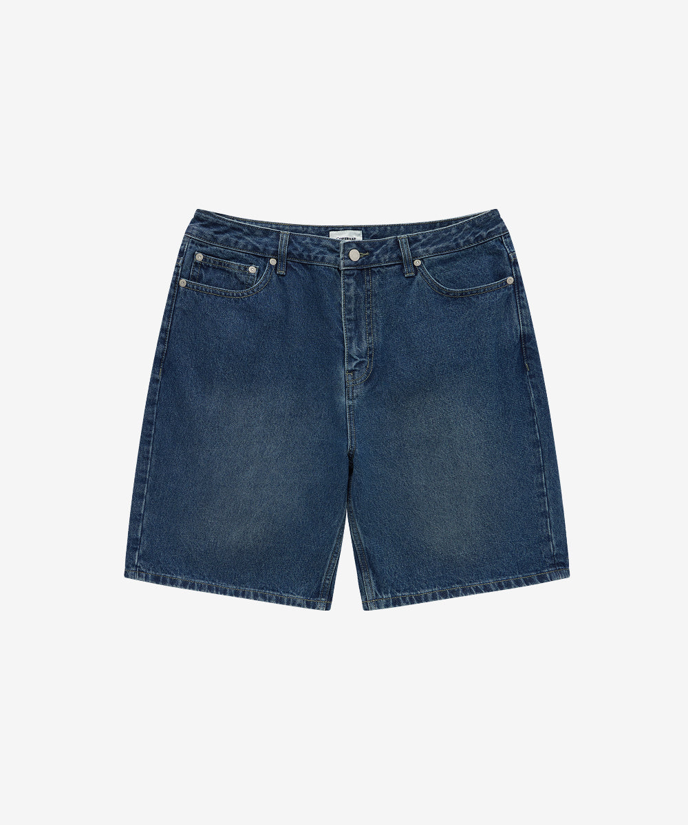 Covernat Regular Denim Shorts Blue