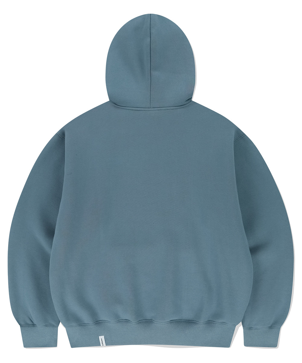 MAHAGRID INK DISTORTION HOODIE [BLUE]