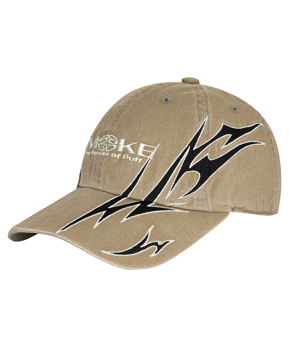 MAHAGRID SMOKE BALL CAP [KHAKI]
