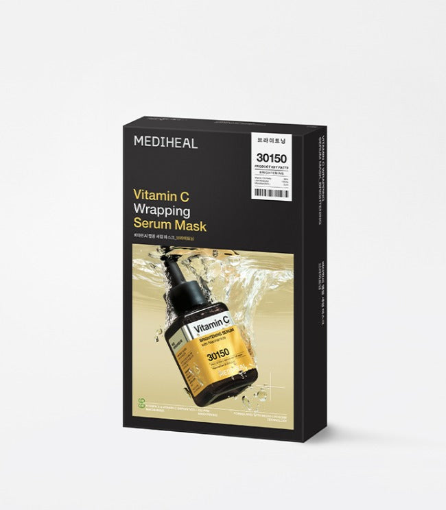 Mediheal Vitamin C Wrapping Serum Mask [Brightening] 10 sheets