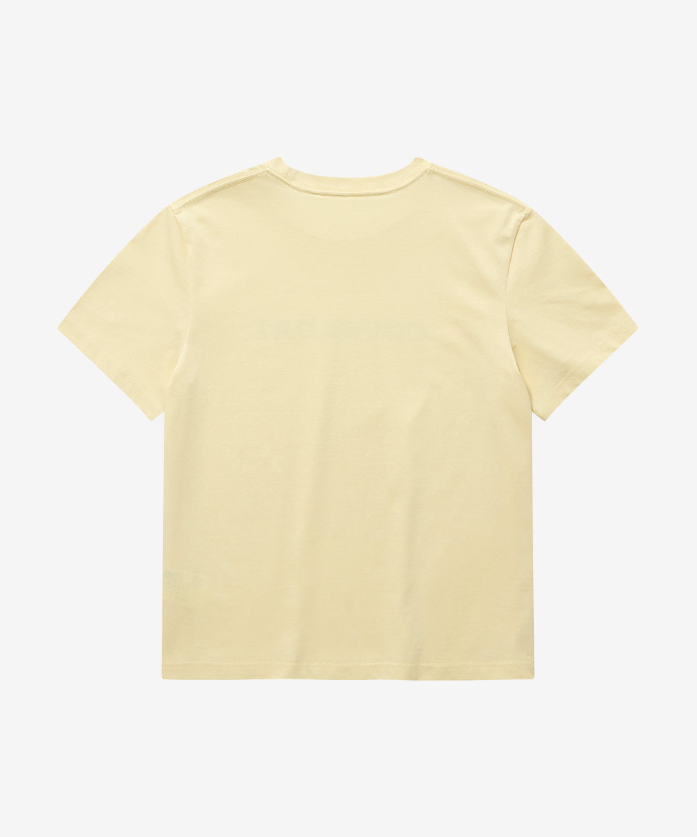 Covernat Women's Cool Cotton Cooper Logo T-shirt Butter