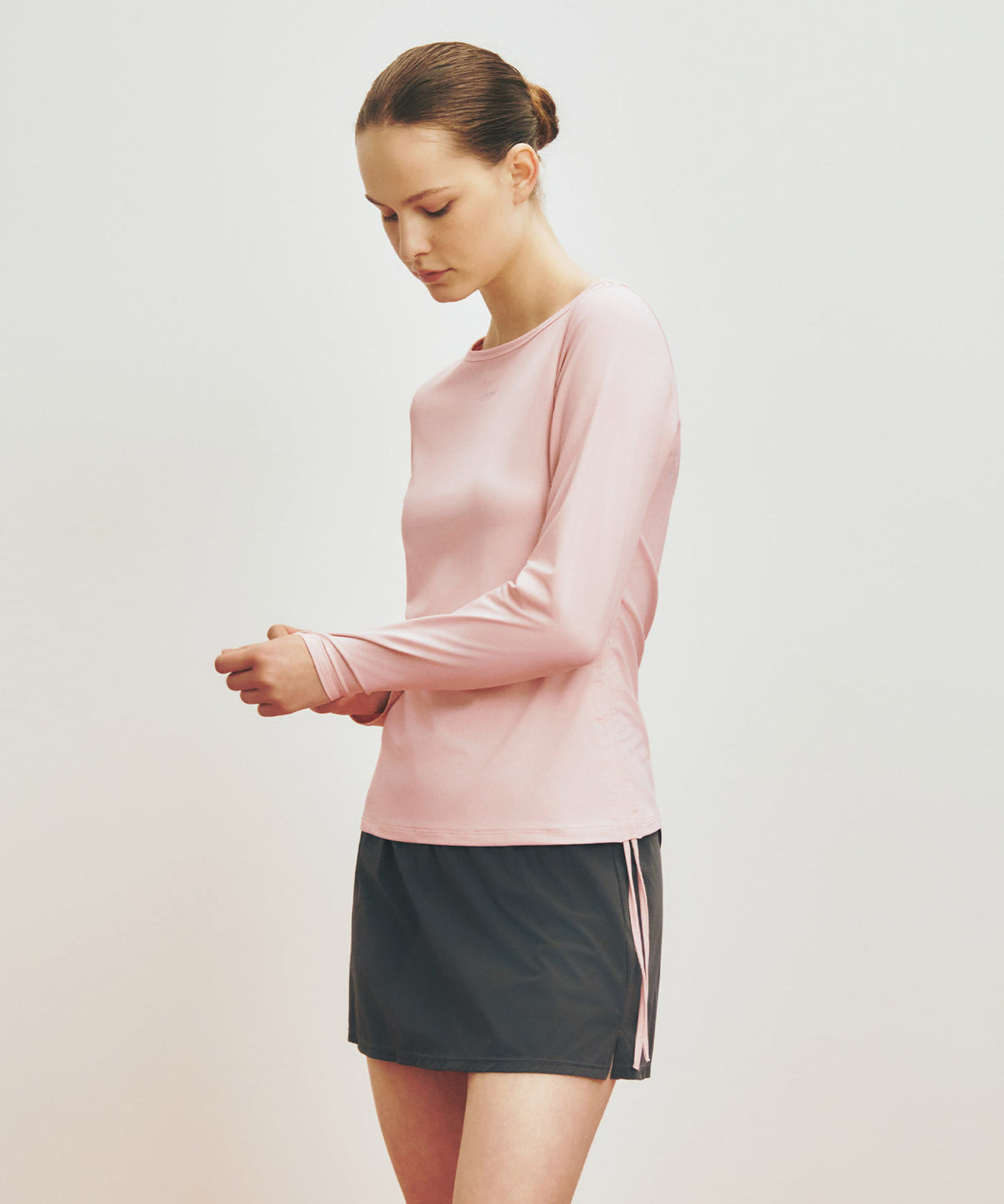 MARITHE SPORT W ATHLEISURE LONG SLEEVE light pink