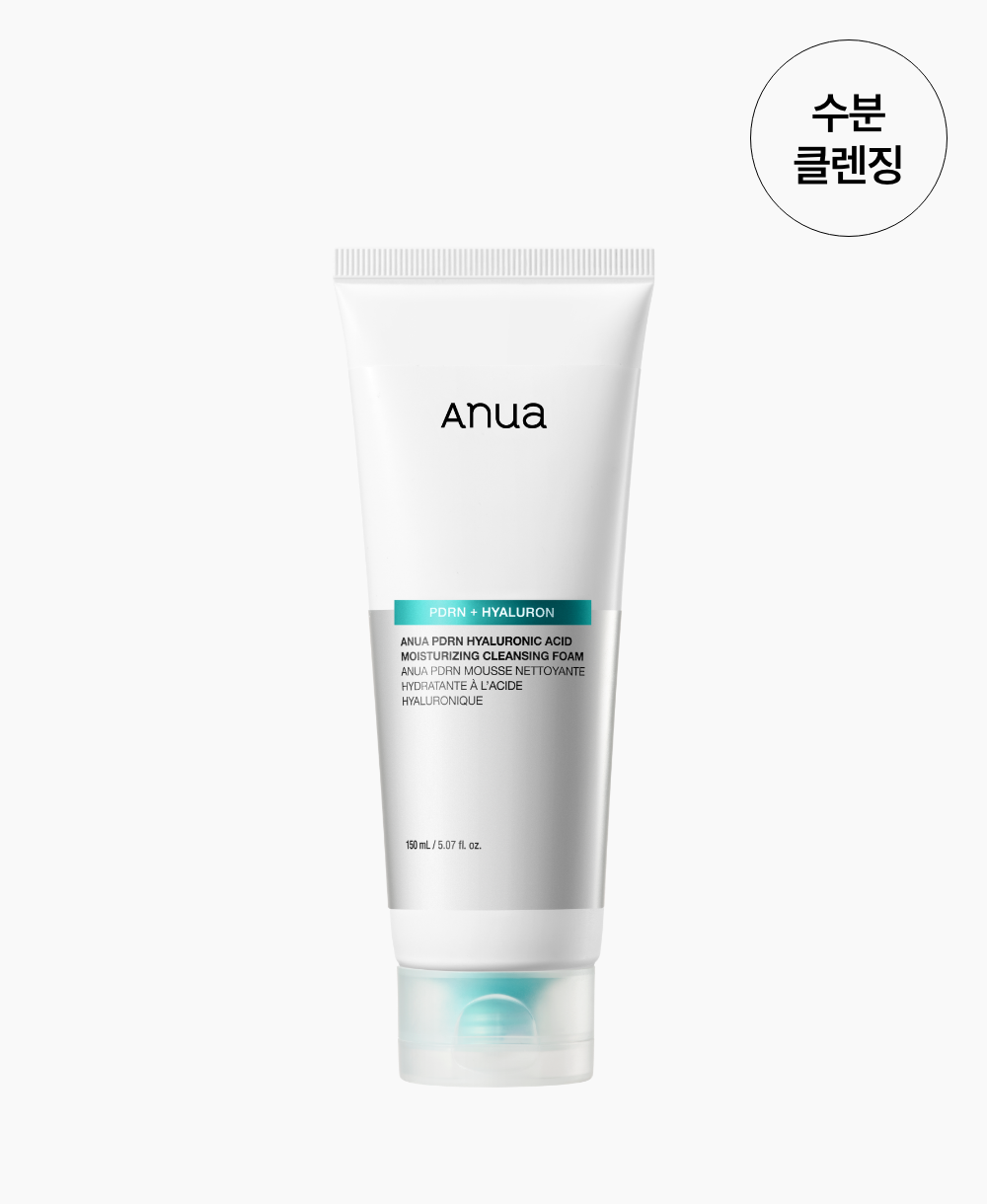 Anua PDRN Hyaluronic Acid Moisture Cleansing Foam