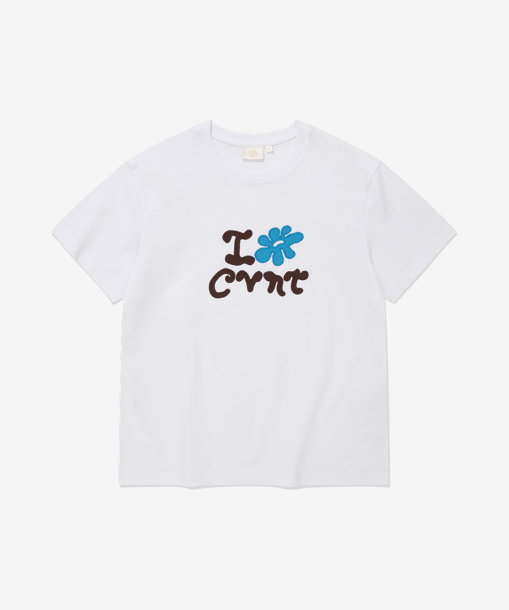 Covernat Women's CVNT Clover T-shirt White