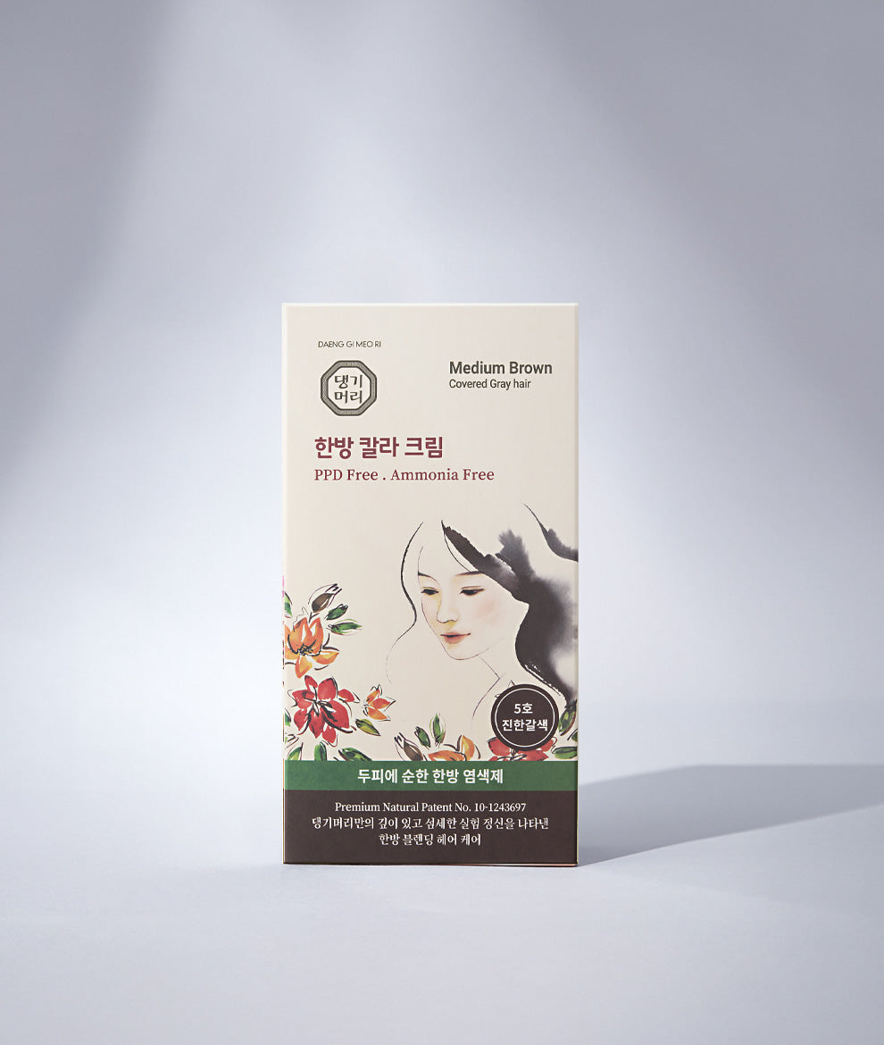 DAENG GI MEO RI Herbal Color Cream No. 5 Dark Brown