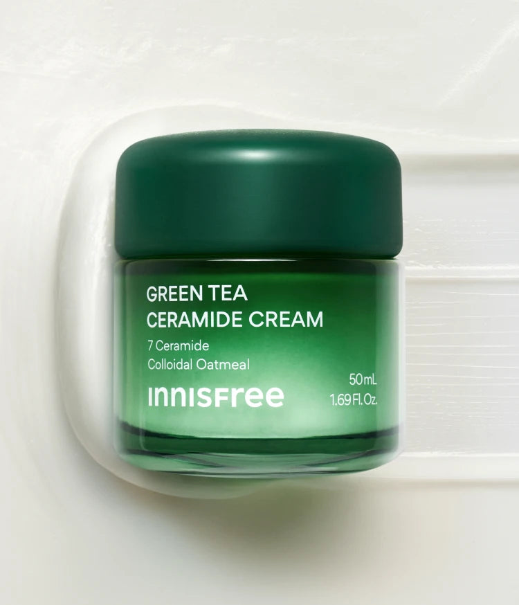 Innisfree [80mL Large Tube] Green Tea Ceramide Cream