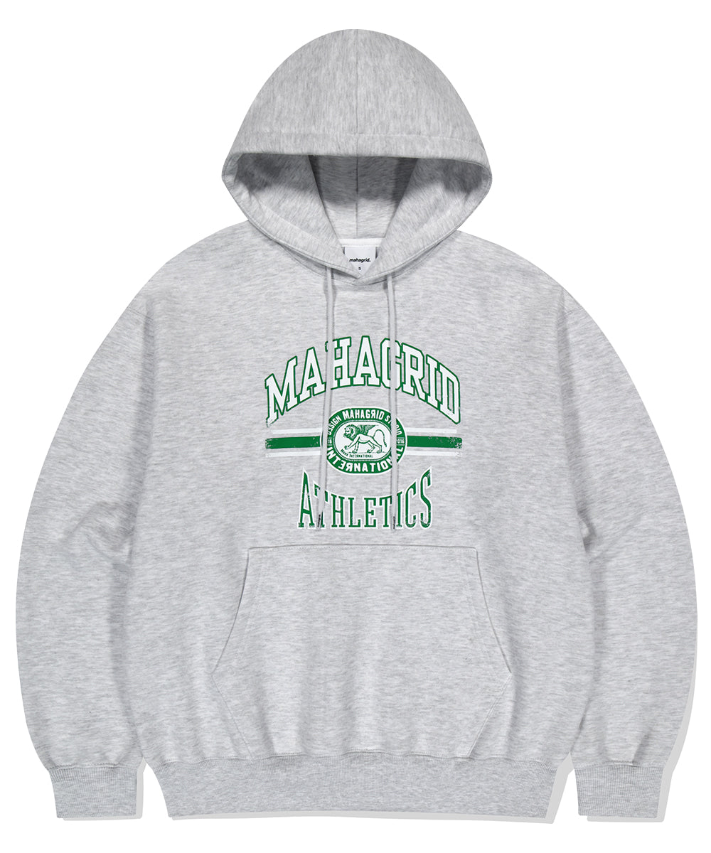 MAHAGRID ION ATHLETICS HOODIE [LIGHT GREY]