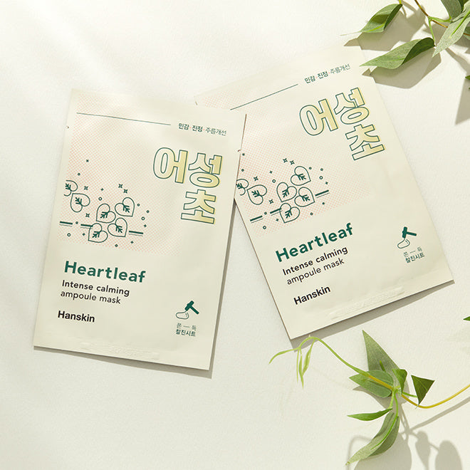 Hanskin Intense Calming Ampoule Mask Houttuynia (until 27-03)