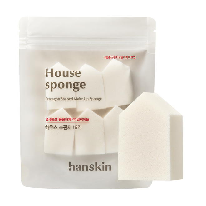 Hanskin House Sponge (6 pack) 1 Box