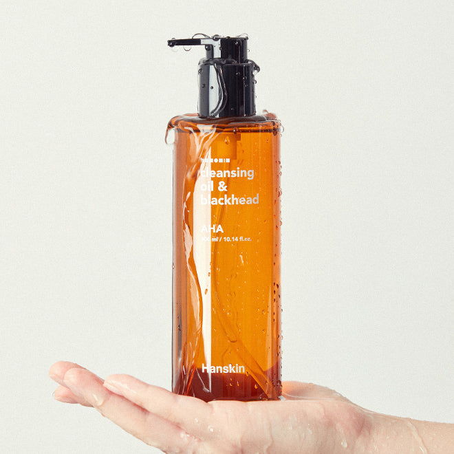 Hanskin (Dry Skin) Cleansing Oil & Blackhead AHA 300ml
