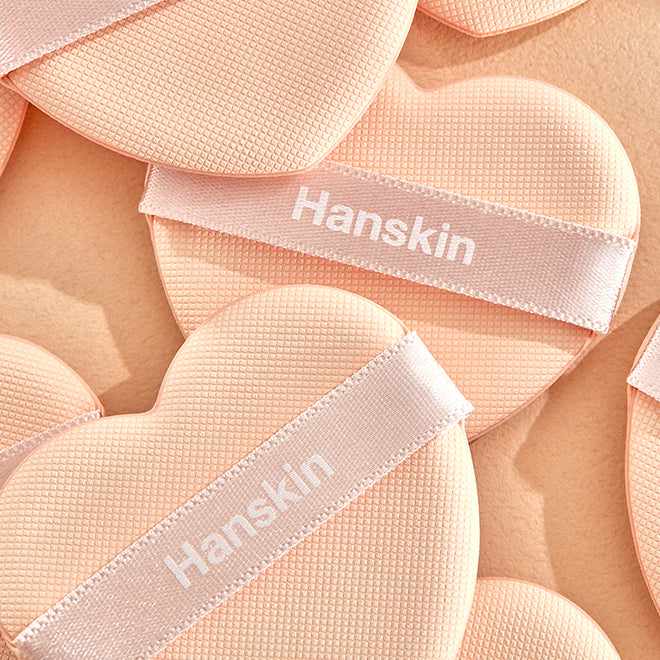 Hanskin Nudiss Cover Heart Puff Set (5pc)