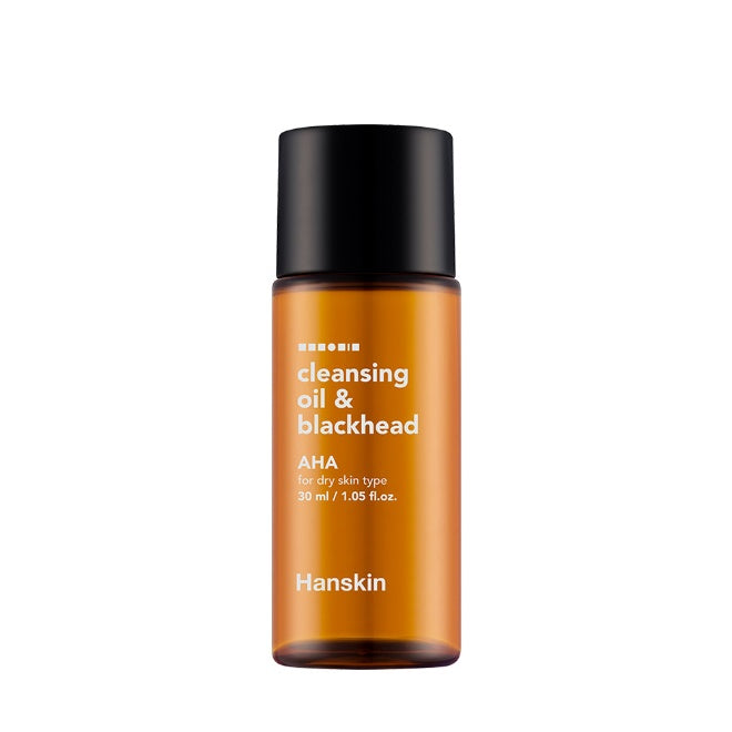 Hanskin [Mini] Cleansing Oil & Blackhead AHA 30ml