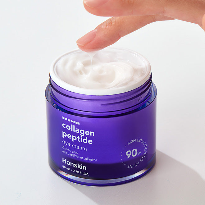 Hanskin [1+1] Collagen Peptide Eye Cream for Face 80ml+80ml