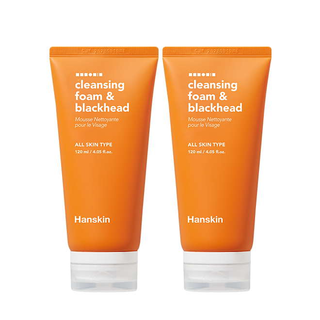 Hanskin [1+1] Cleansing Foam Blackhead 120ml+120ml