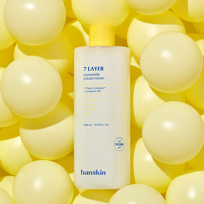 Hanskin [1+1] Seven Layer Ceramide Cream Toner 500ml+500ml