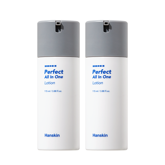 Hanskin [1+1] Perfect All-in-One Lotion 115ml+115ml