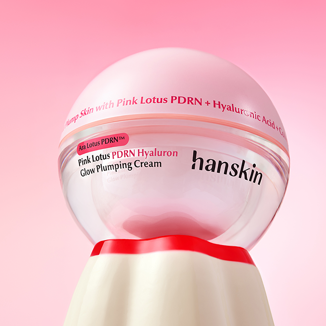 Hanskin PDRN Hyaluron Glow Plumping Cream 50mlX3