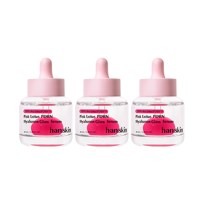 Hanskin [Cool Tone Glow/2+1] PDRN Pink Ball Plumping Glow Serum 30mlX3