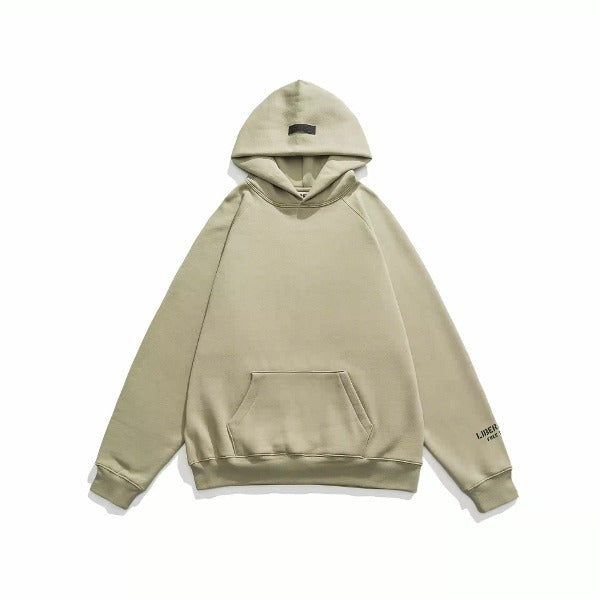 Gababa Unisex Oversized Hoodie with Back Lettering G77628 (Plus Size M~XL)