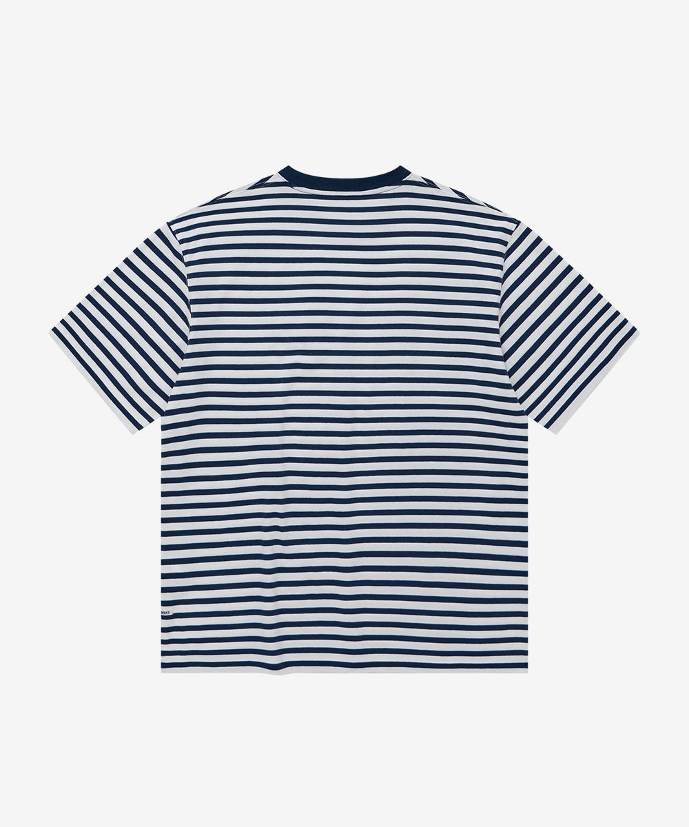 Covernat [Worn by Subin] Basic Stripe T-shirt Dark Navy
