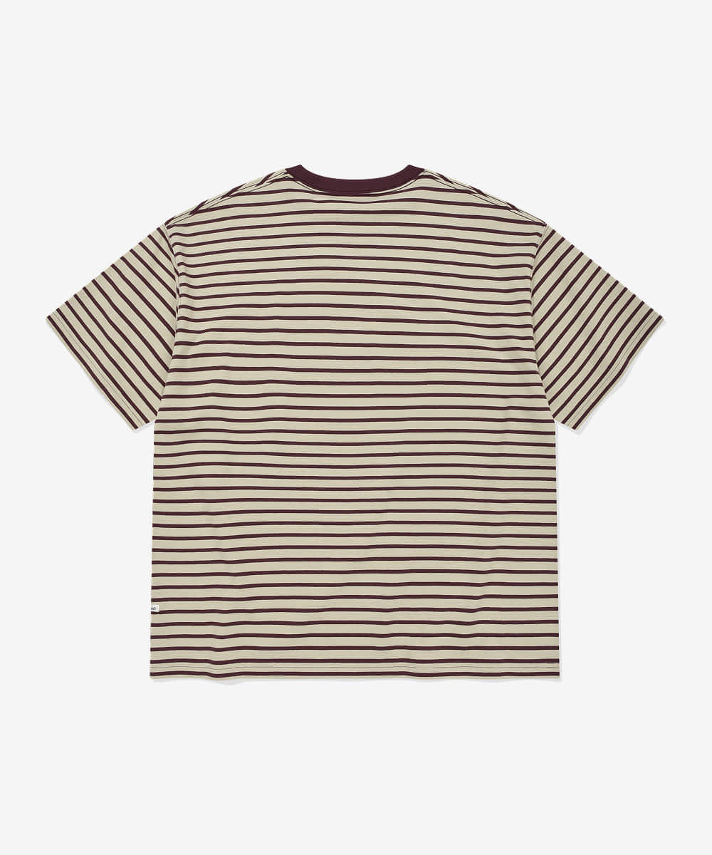 Covernat Multi Stripe Graphic T-Shirt Lime