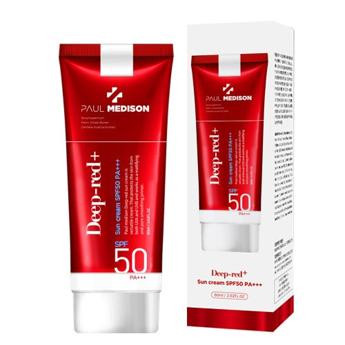 WBSKIN Paul Madison Deep Red Sun Cream SPF50 PA+++ 1 unit (MFDS-certified/UV sun protection function)