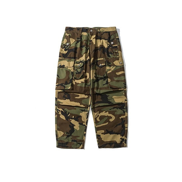 Gababa Unisex Military Cargo Pants G77640 (Plus Size S~2XL)