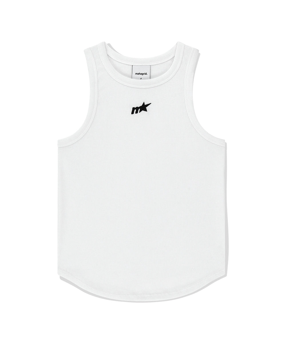 MAHAGRID M STAR TANK TOP [WHITE]