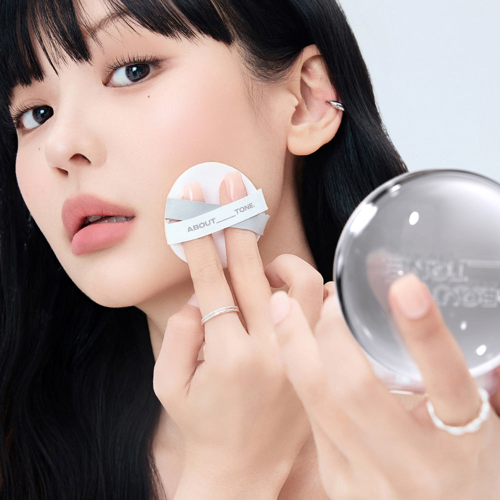 ABOUT_TONE Skin Layer Fit Cushion Puff 2P