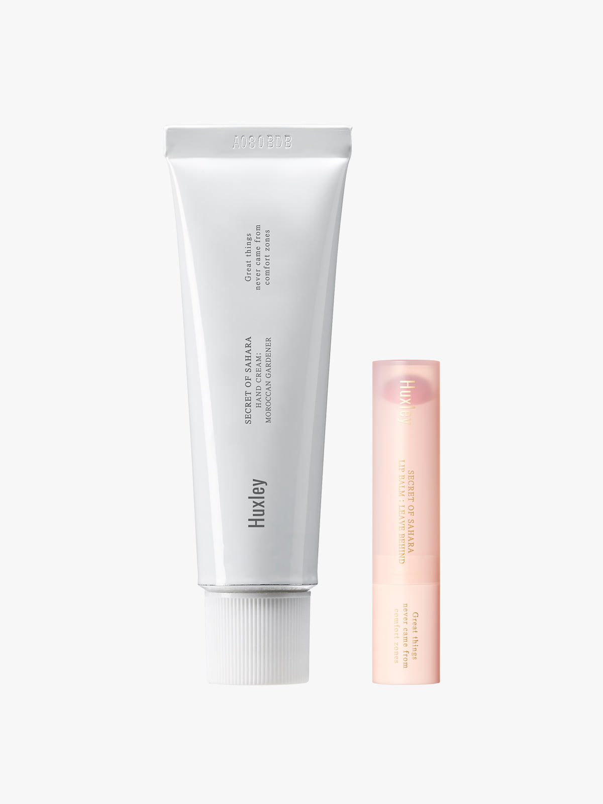 Huxley Hand Cream & Lip Balm Set