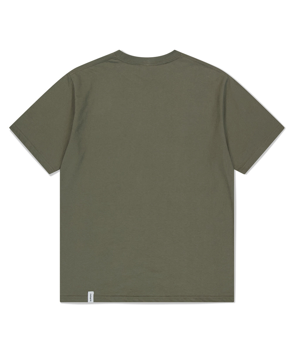 MAHAGRID NOWHERE TEE [BROWN]