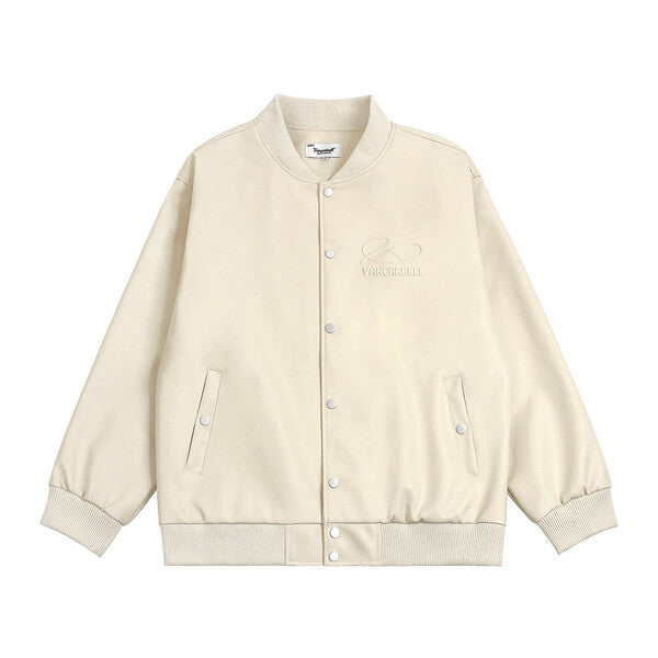 Gababa Unisex Clean Street Style Casual Long-Sleeve Blouson Jacket G77909