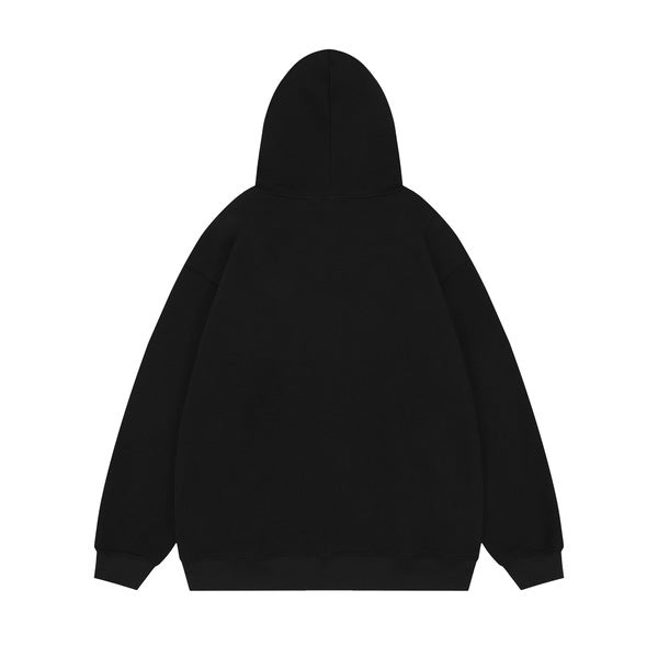 Gababa [Best Seller] Unisex Shining Big Star Two-String Hoodie Zip-up G77266