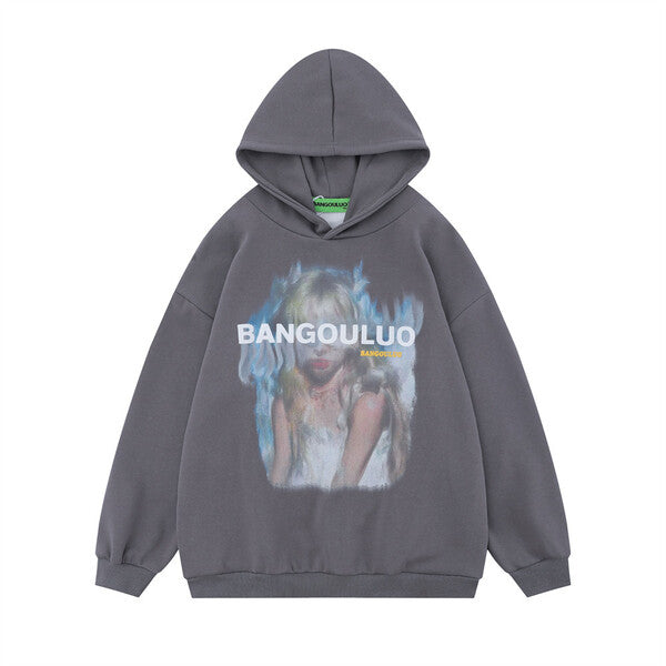Gababa Unisex Hiph Casual Oversized Hoodie G77933