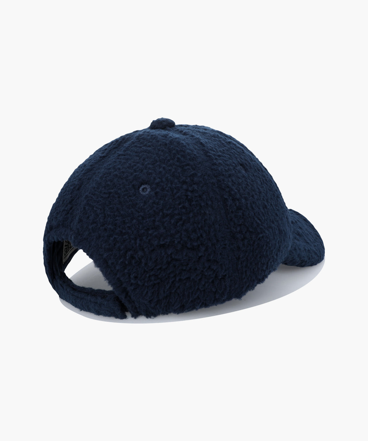 MARITHE CLASSIC LOGO FLEECE BALL CAP navy