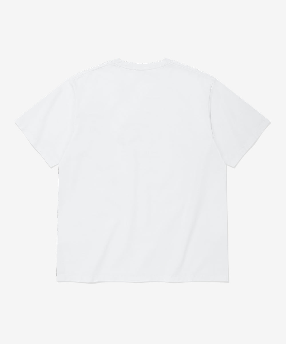 Covernat X Mizuno Cool Cotton Shell Graphic T-shirt White