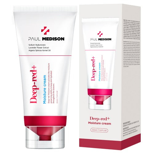 WBSKIN Paul Madison Deep Red Moisture Cream 1 piece: Moisturizing cream / Hydrating cream / Nutrient cream / Skin barrier