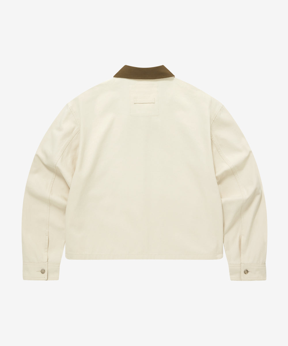Covernat Women's Work Jacket Light Beige